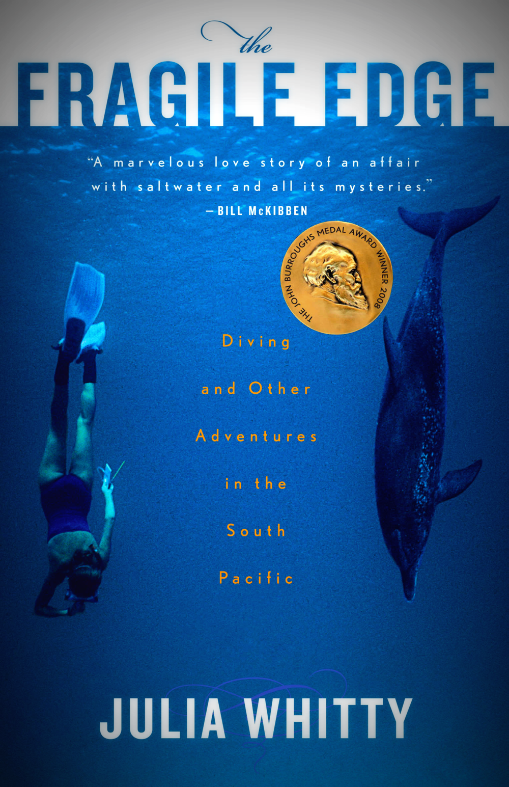 Book cover: The Fragile Edge by Julia Whitty